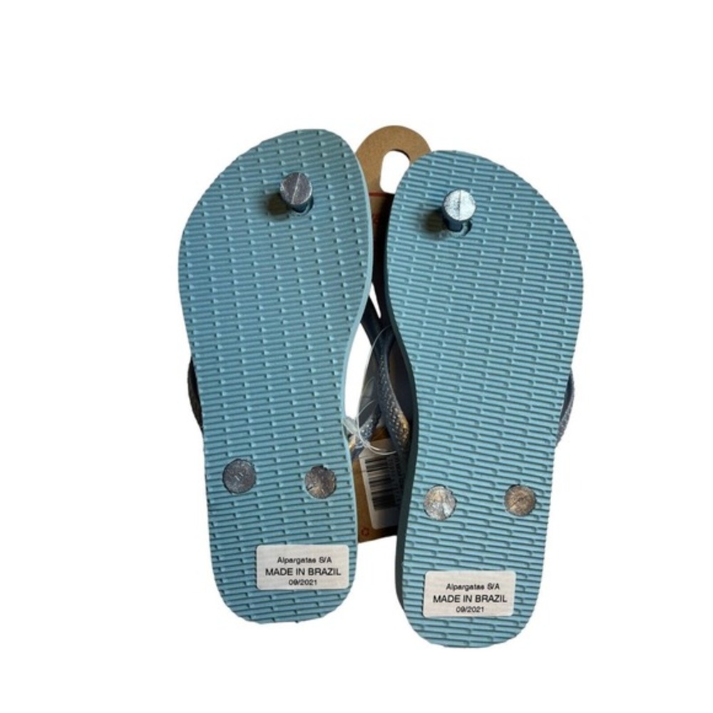 Havaianas Cinderella Slim Flip Flop New Size 10 Girls - Picture 3 of 7